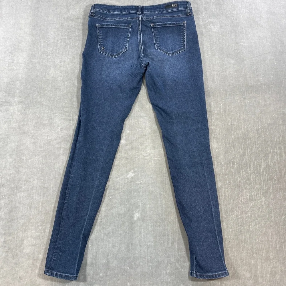 Kut From The‎ Kloth Donna Womens 6 Skinny Jeans Dark Wash Denim Comfort Stretch